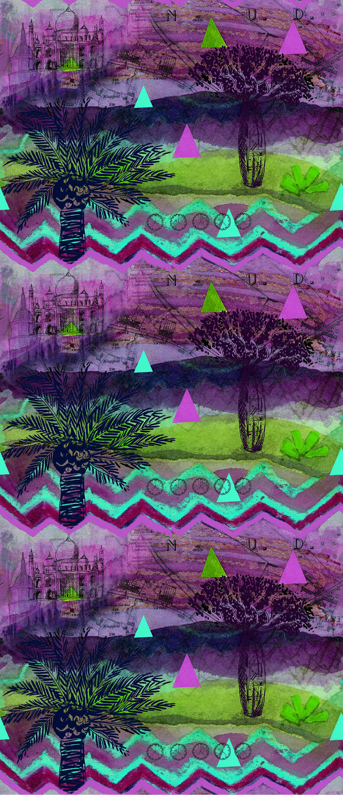 Fantasy Journeys Purple Night